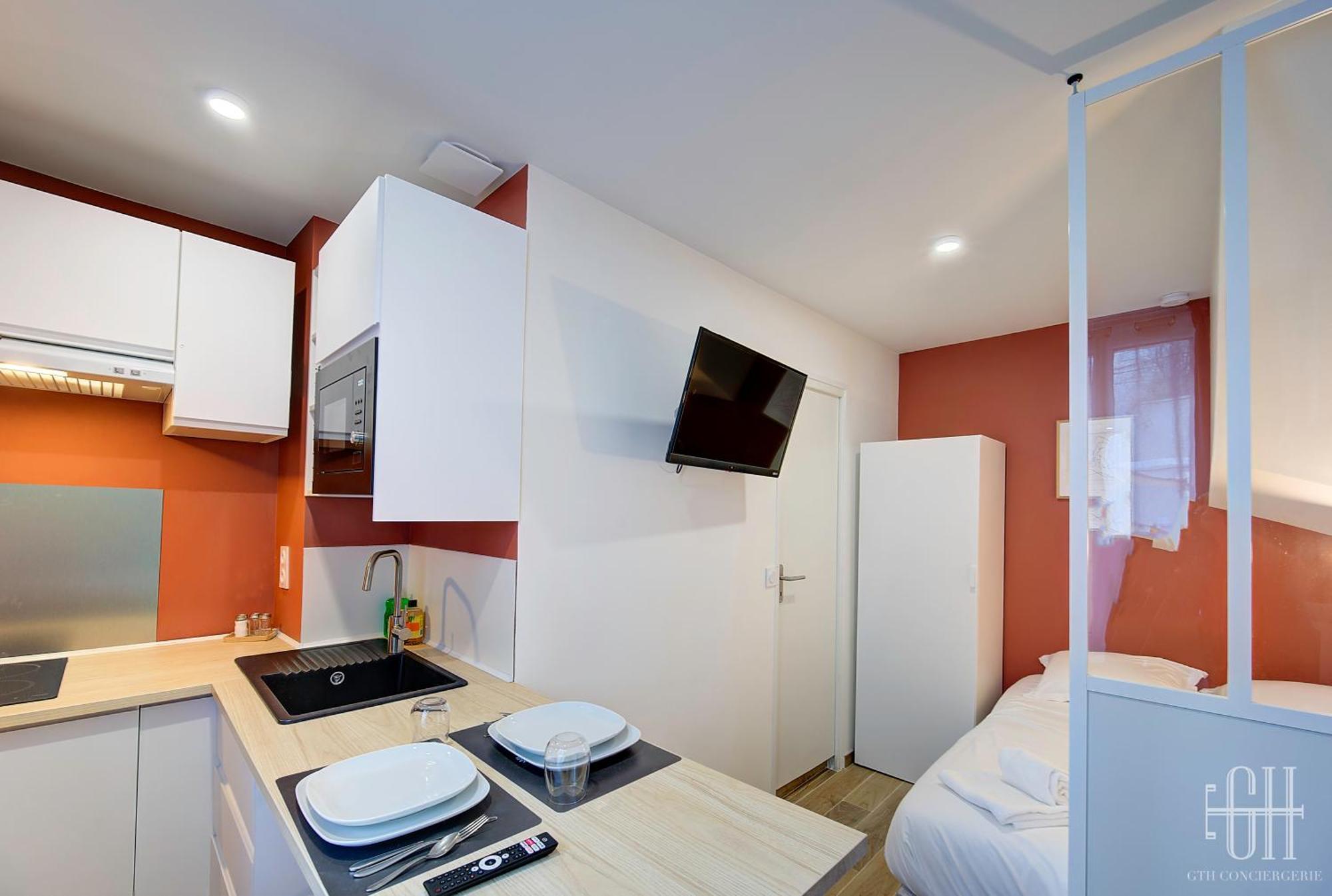Linea - Proche Gare Apartment Tours Luaran gambar